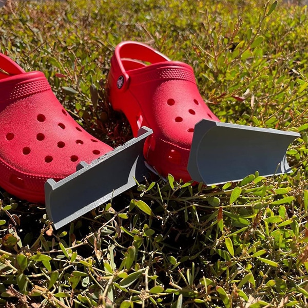 Sneplov Croc Charm Vedhæftning, 1 Par Charms Vedhæftning Sneplov Til Strandsko