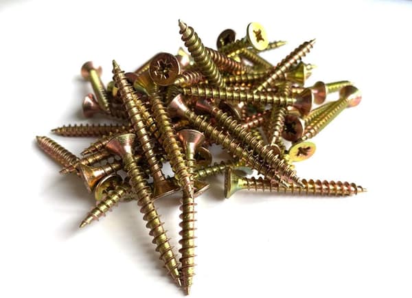 Multifunktionelle enkeltskrue | 3,5 x 35 mm | Zinkgul passiveret | Æske 200