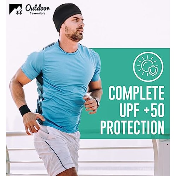 Men's Cooling Skull Cap Helmet Liner - Svedtransporterende cykel-, cykel-, cykelhovedbeklædning