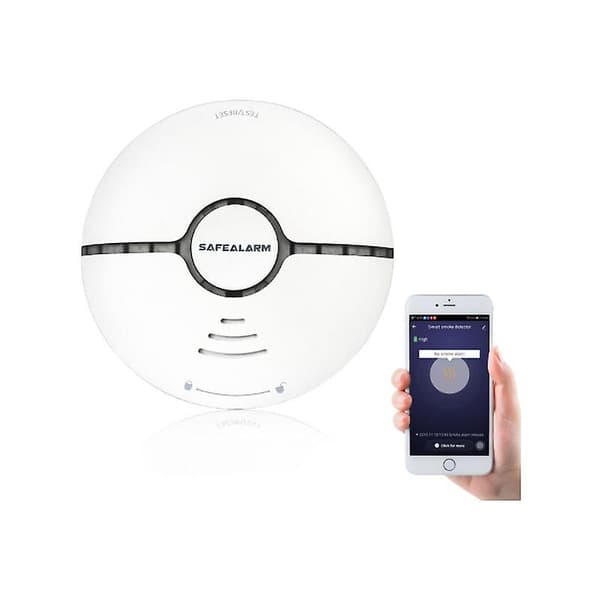 Smart WiFi Røgalarm Uafhængig Røgsensor Husholdnings Brand Røgalarm Røgalarm