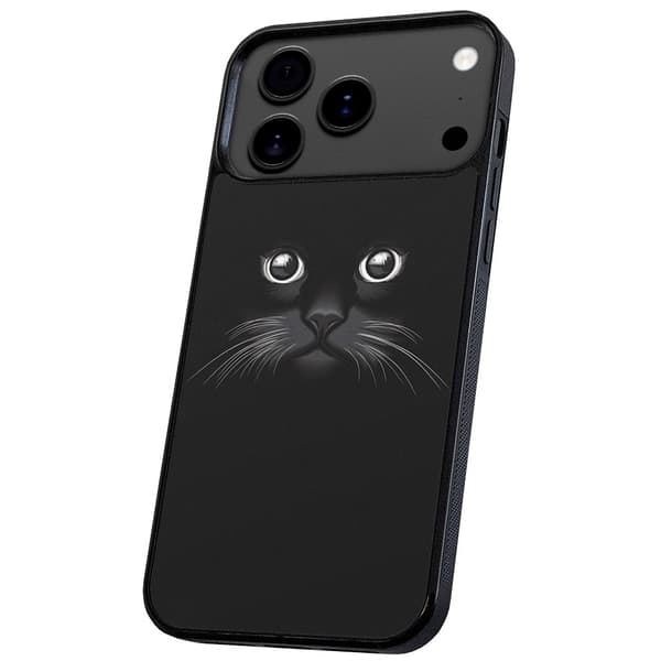 iPhone 17 Pro - Skal/Mobilskal Svart Katt