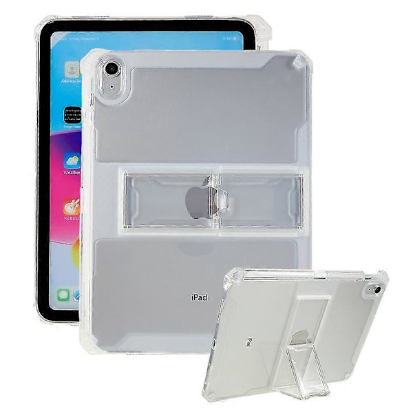 Tabletfodral med Ställ för iPad 10.9 (2022), Transparent TPU Skyddande Tabletskydd