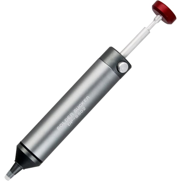 Lödpump med högtemperaturbeständigt silikonnamunstycke, aluminiumhölje, starkare sugkraft, viktigt tillbehör för lödare