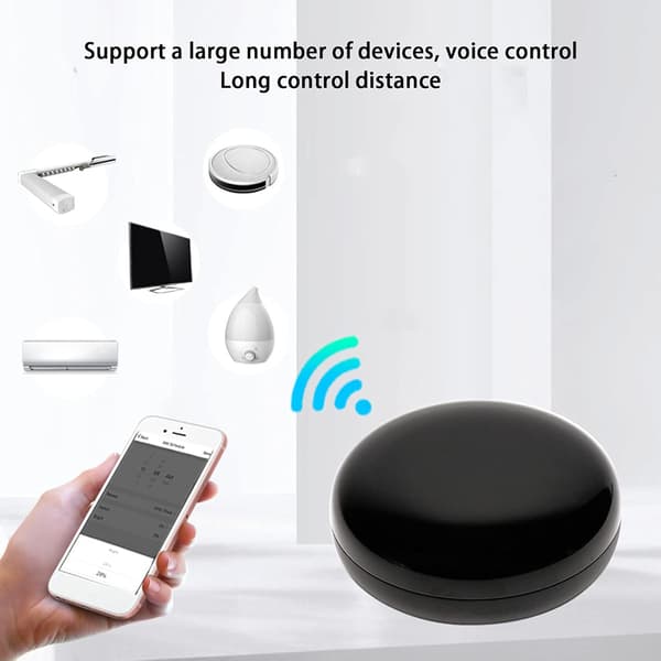 WiFi Smart IR Fjernkontroll Smart Infrarød Stemmestyring