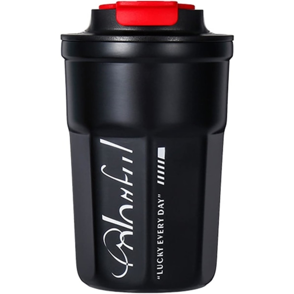 400 ml isoleret drikkekop, nem at rengøre, lækagesikker, skridsikker bund, isoleret flaske