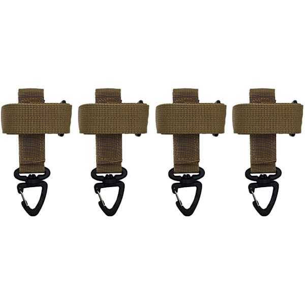 4-pack nylonhandskarhållare taktisk utrustning handskrem justerbar arbetshandskehållare