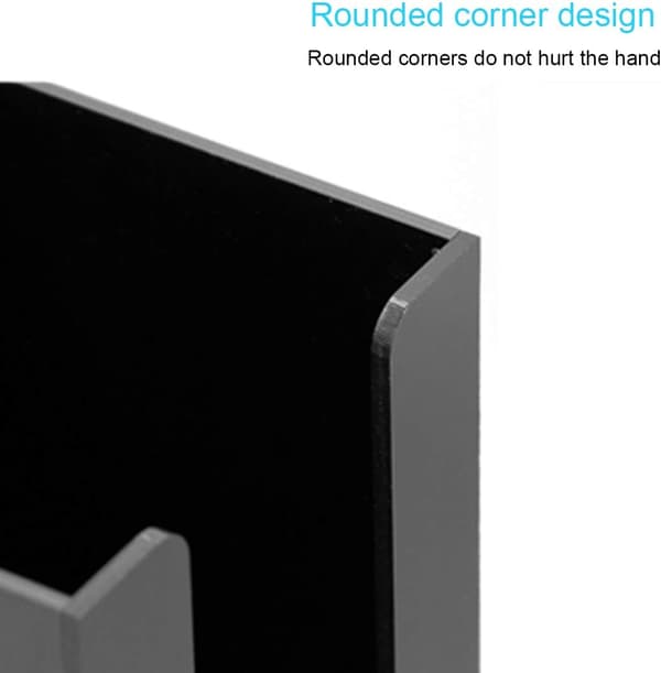 Engångspappersmugg Dispenser, Akryl Kaffeemugg och Lock Förvaring Organizer