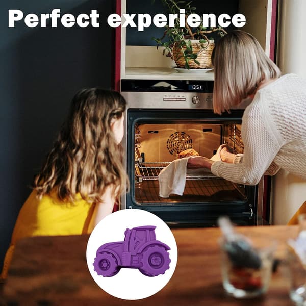 Lastbilsformad non-stick silikonform - Silikonform kakformar för stor gelé, bröd, bakverk, cheesecake