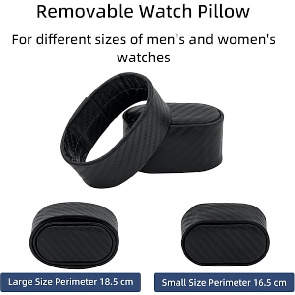Automatisk ur-optrækningsboks PU Quad Single Automatisk ur-display opbevaring armbåndsur