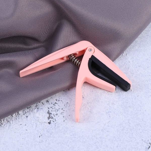 Profesjonell Ukulele Capo Enhånds Hurtigbytte Ukelele Capo sinklegering Gitardeler Tilbehør