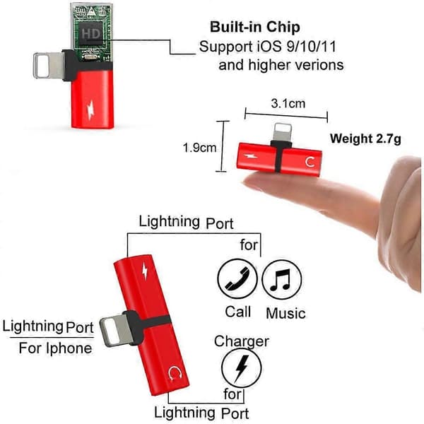 Kabler og adaptere for iPhone 12 mini 5,4 tommer