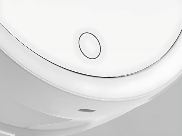 Sminkespeil LED - Roterbart forstørrelsesspeil med veggfeste 360°