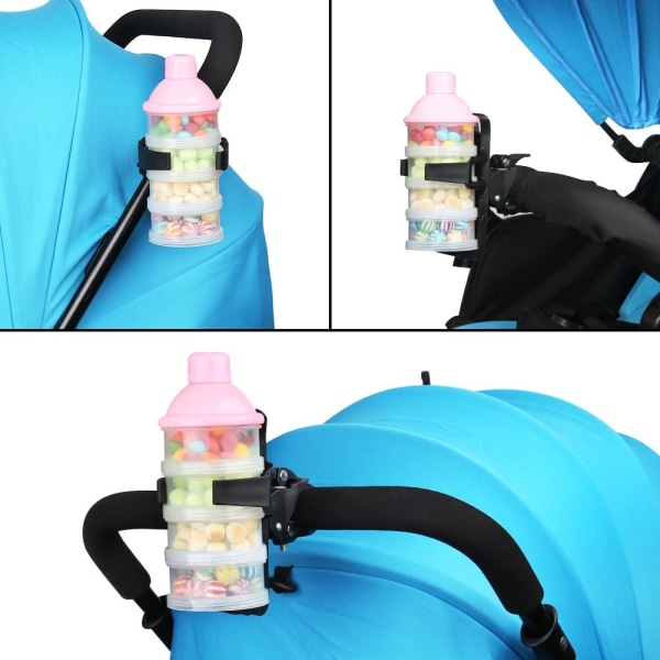 2-pack vattenflaskhållare för cykel utan skruvar, universal cykelhållare
