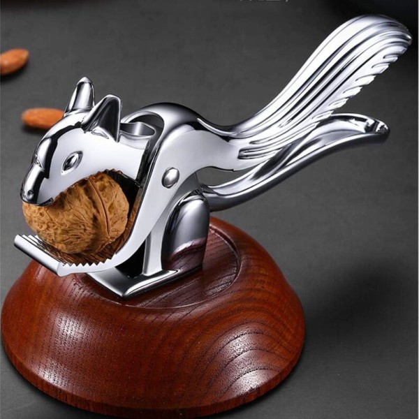 Nötknäckare för alla nötter, nötknäppare med Creative Squirrel Shape Design Nötknäckningsverktyg