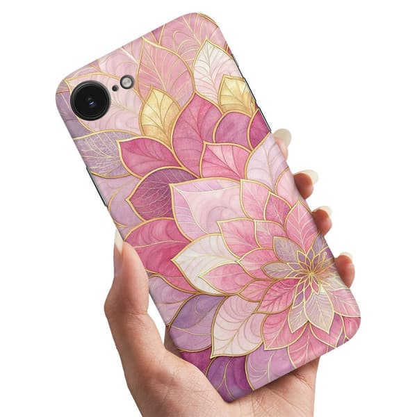 Etui / Mobilcover til iPhone 16e / 17e - Blomst