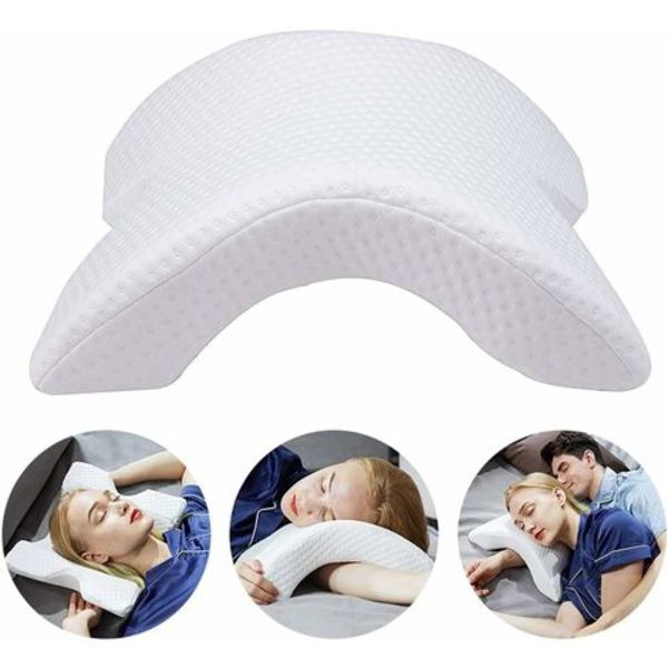 Multifunktionel Memory Foam Pude Skum Nakkepude U-formet Nakkepude Langsom Rebound Sovepude Is Silke Rebound Pude