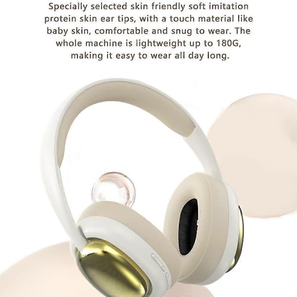 Typ C P7236 Pro Over-Ear Gaming Hörlurar Låg Latens HD Ljud Bluetooth 5.3 Headset Stöd
