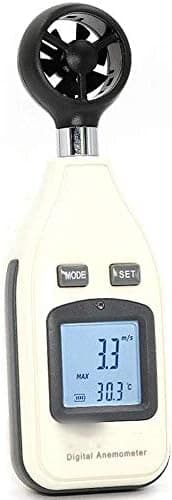 Digitalt anemometerverktøy Mini anemometer vindtemperatur vindvindmåling