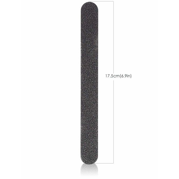 Neglefil 21 stk 100/180 Grit Emery Board Filer for Akryl/Naturlige Fingernegler