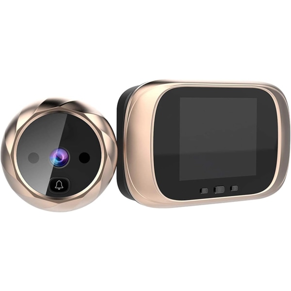 Digitaalinen ovivahti - 2,8'' - LCD-näyttö - Yökuvaus - Digitaalinen ovivahti Kulta