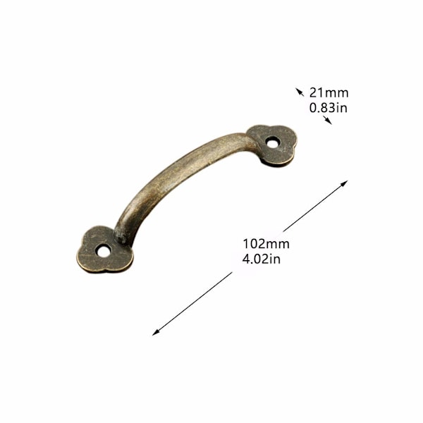 8 kpl Kaappi-kahvat Ovikahva Rustiikki Spindle Kahva Sinkkiseos Keittiön Navettaoven Puutarhan Alennus (100mm) 64MM