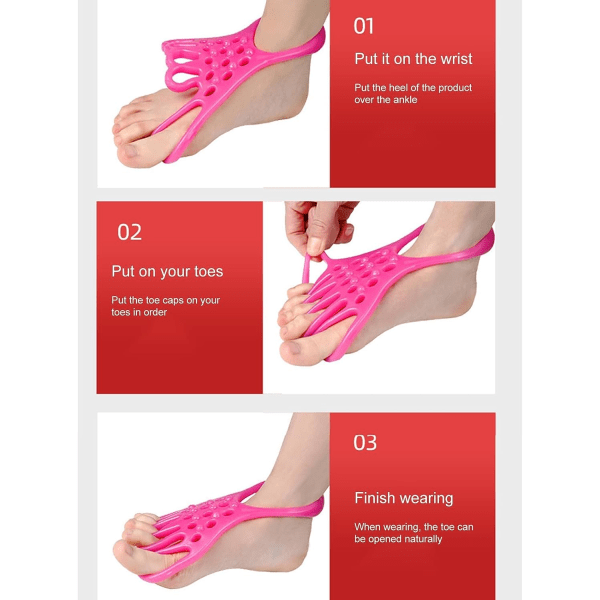 Generisk Fitness Stretching Bælte Hallux Valgus Bælte Strækker Korrekt Beskyt Muskel Stærk Trækkraft