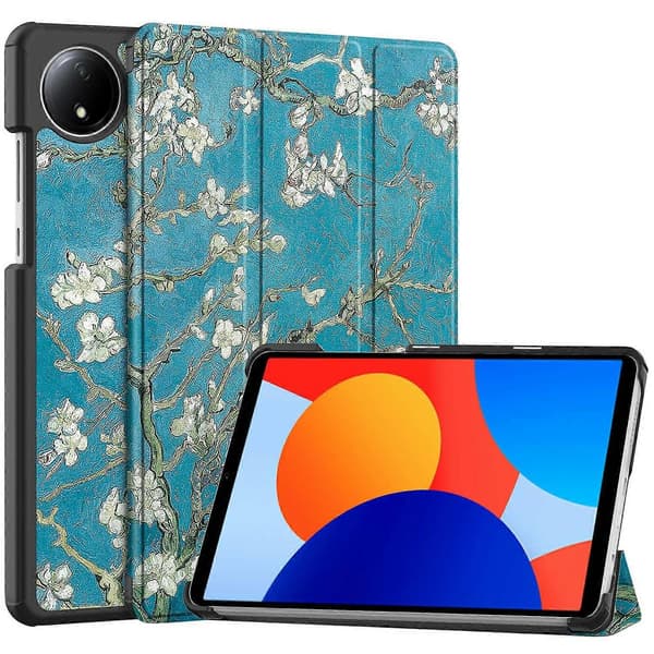 Til Xiaomi Redmi Pad SE Stand Case Mønsterprint Læder Tablet Cover