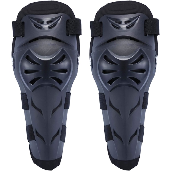 Motorcykelknäskydd, cover, justerbar, för motocross skateboard skateboard knäskydd för vuxna (svart)