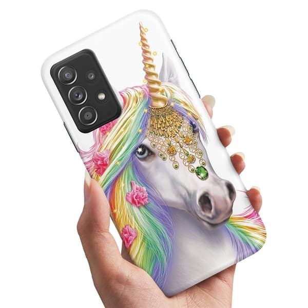 Etui / Mobilcover til Samsung Galaxy A52 / A52s 5G - Enhjørning
