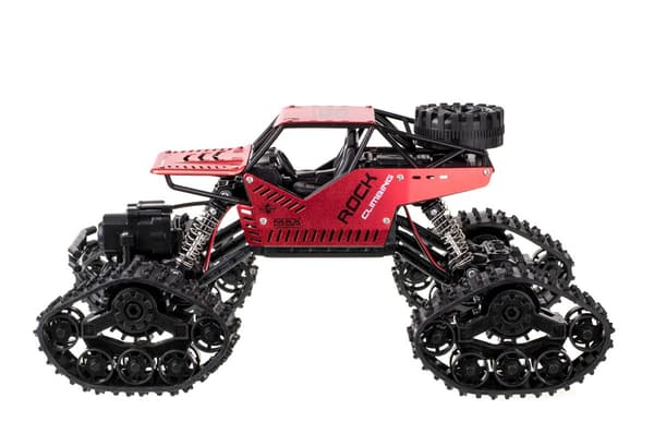 Radiostyrt terrengbil - Crawler red