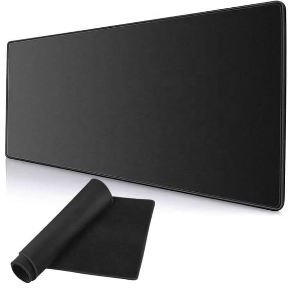 Pelihiirimatto XL 80 × 30 cm - Luistamaton musta malli