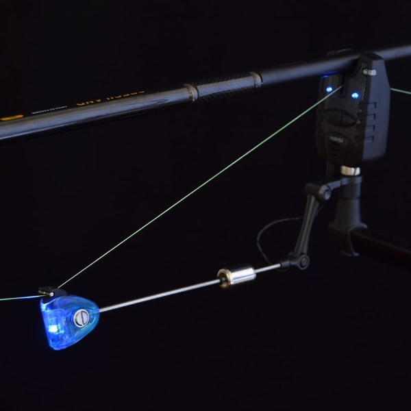 4 x Fishing Swinger tända bettindikatorer för karpfiske