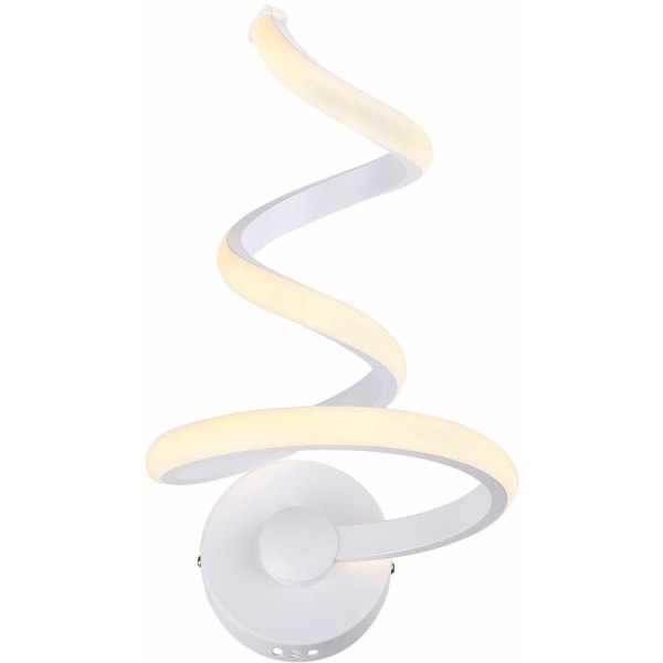 Væglampe LED Spiral Lys Kreativ Metal Væglampe Til Soveværelse Gang Stue Gang