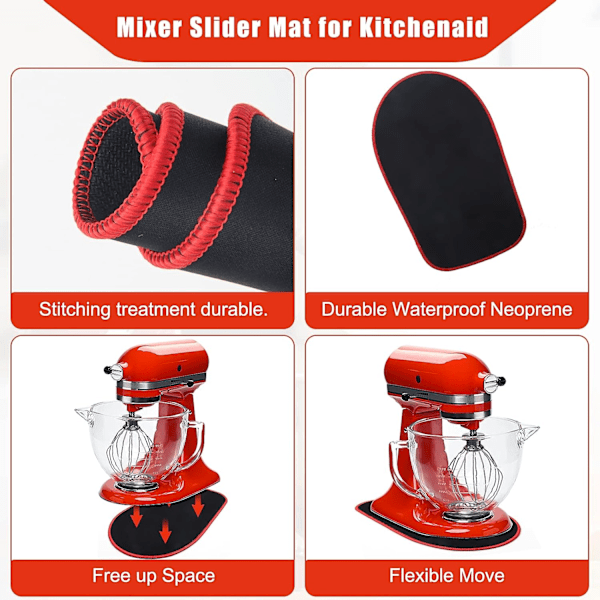 Blender Slider Pad för stativblandare, Blender Mover köksredskap