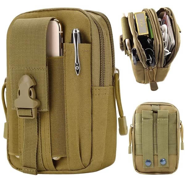 Taktisk Belteveske - 6 rom green