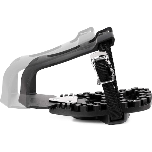 Cykel- og pedal tåclips kompatibel med Creative Removal Tool Kit - Indendørs træningscykel pedaladaptere, 1 par pakke