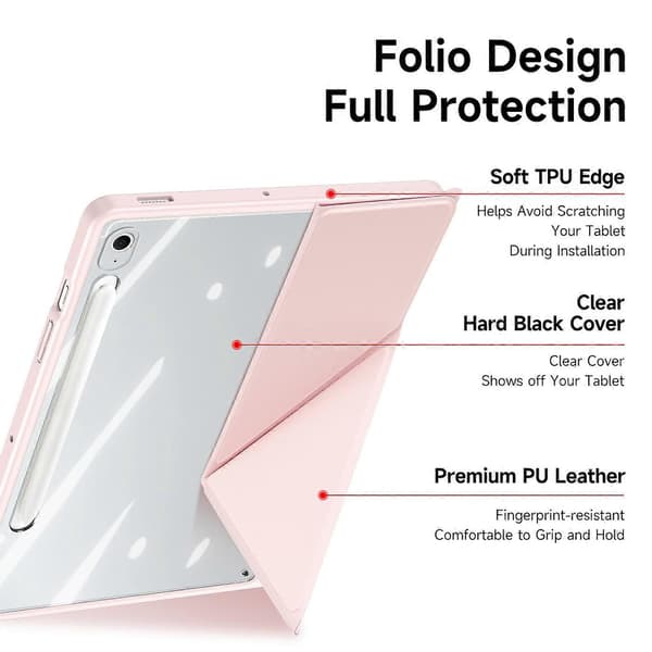 Kompatibelt med Galaxy Tab S10 FE+ Tablet Fodral