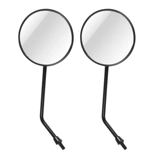 Bakspeil Motorsykkel Universal - Sidespeil i 2-pakning black