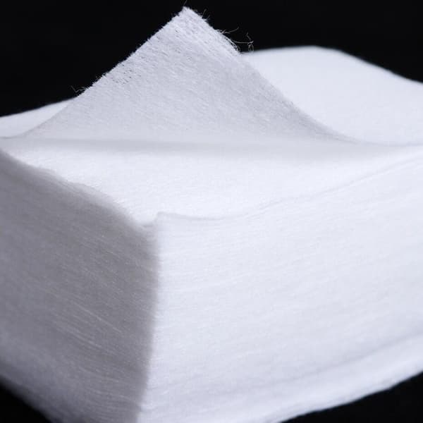 500-pack - Nagelservetter - Luddfria pads för naglar white