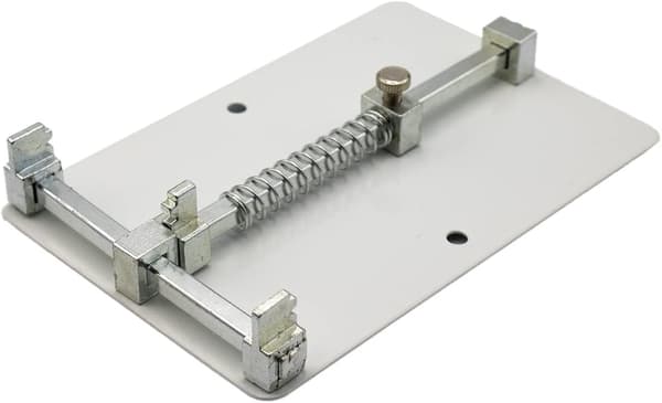 Universal PCB-holder Reparasjonsverktøy Loddekit Rustfritt Stål Hovedkort PCB-holder 12x8cm