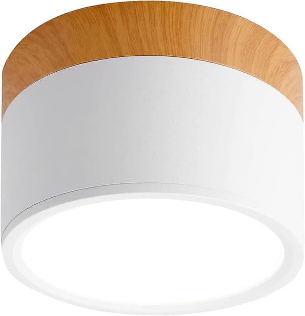5W LED Taklampa för Ytmontering Kallvit 90mm 6000K [Energiklass E]