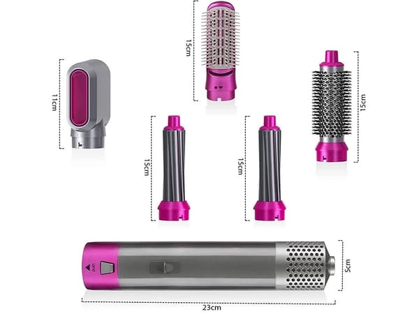 Luftstyler / Varmluftsbørste / Hårstyler - 5 deler
