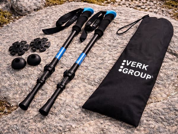 Kävelysauvat, nordic walking -tarvikkeet black