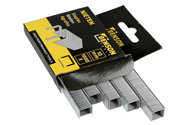 Stifter 10 mm × 0,7 mm 1000-pakning