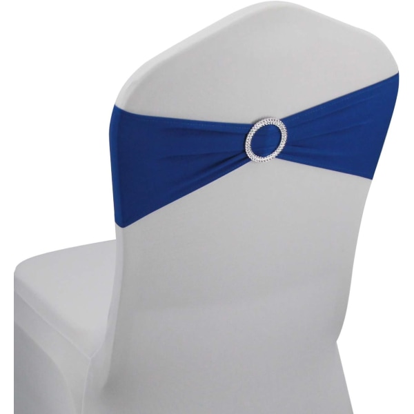 Spandex stol med midjeband - 20 delar bröllopsbankett fest evenemang dekoration stol flugor