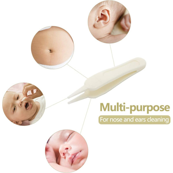 Baby Nästång Booger Tång Öronvax Remover Rengöringspaket med 2 stycken