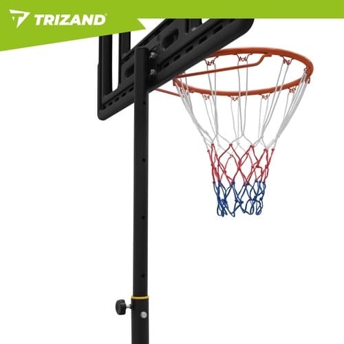Basketballkurv med stativ - 259 cm