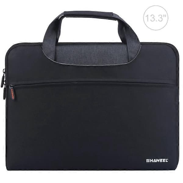 HAWEEL Vandtæt Stødsikker Oxford Sleeve Taske til 13-tommer Bærbare Computere/Tablets - Sort