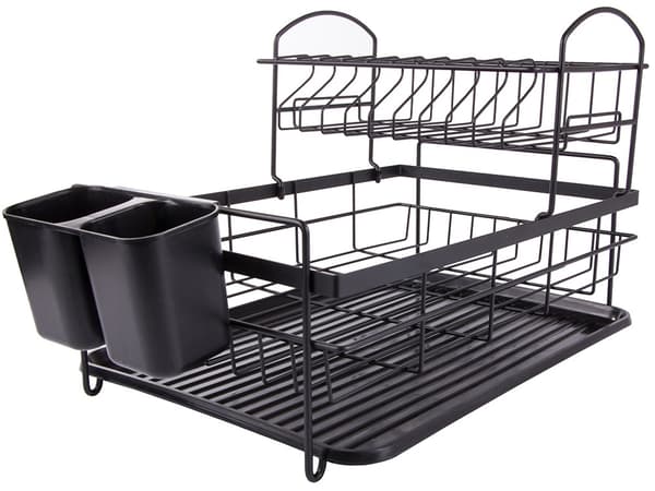 Kaksikerroksinen tiskiteline - Tiskiteline valutusastialla - Modulaarinen