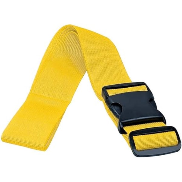 4-pack resväskor remmar för resväskor rem resebälten tillbehör multiduty Yellow